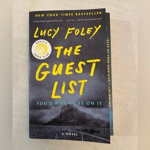 3/$15 - The Guest List by Lucy Foley (paperback book)